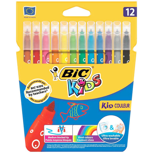 Bic Kids Couleur Keçeli Boya Kalemi 12 Renk 920293