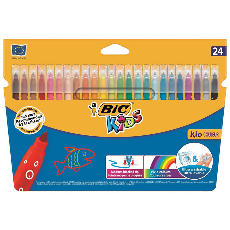 Bic Kids Couleur Keçeli Boya Kalemi 24 Renk 841800