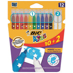 Bic Kids Magic 10+2 Renk Silinebilir Keçeli Kalem 920295