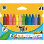 Bic Kids Plastidecor Elleri Kirletmeyen Üçgen Pastel Boya 12 Renk 829773