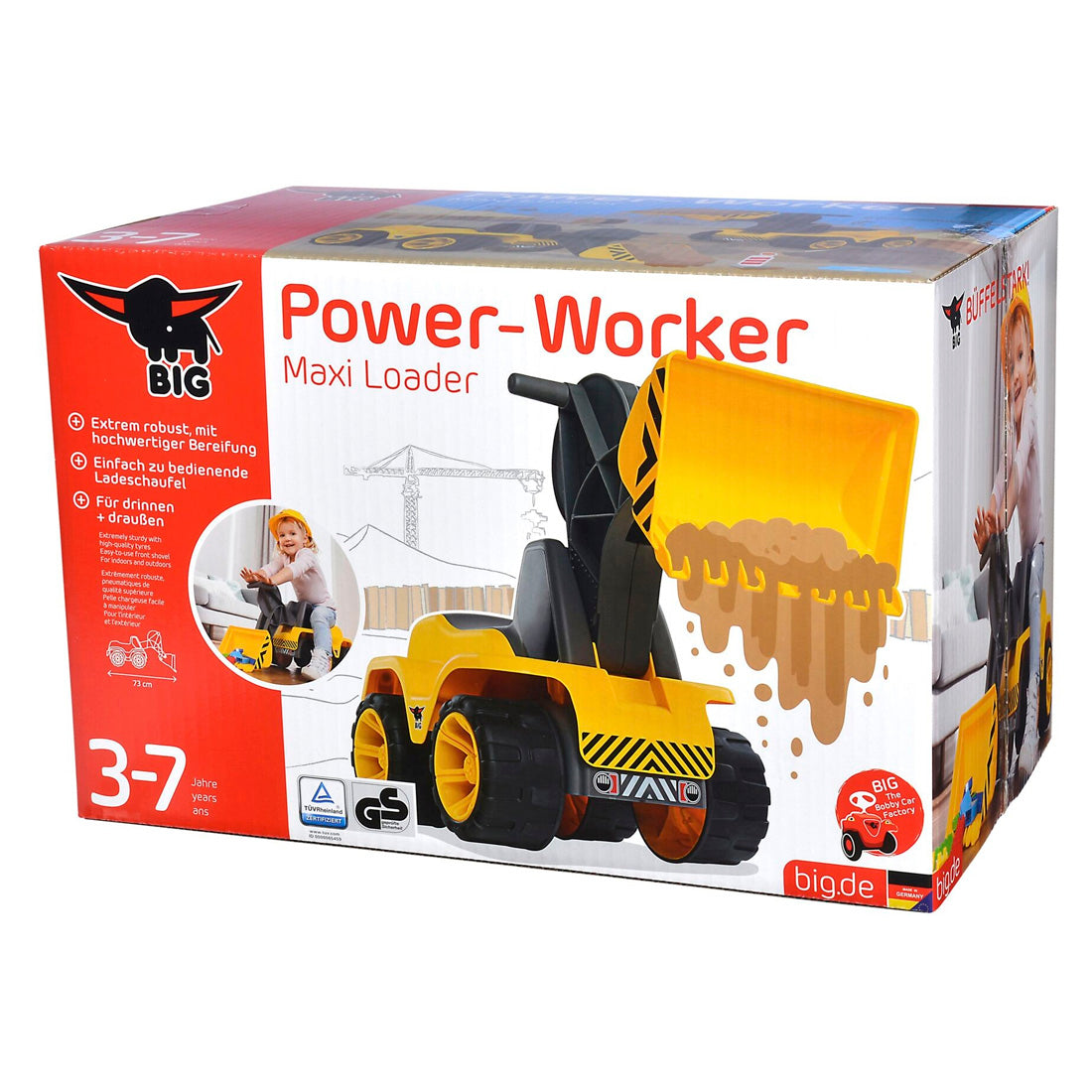 BIG Power Worker Maxi Yükleyici Bingit Araç 800055813