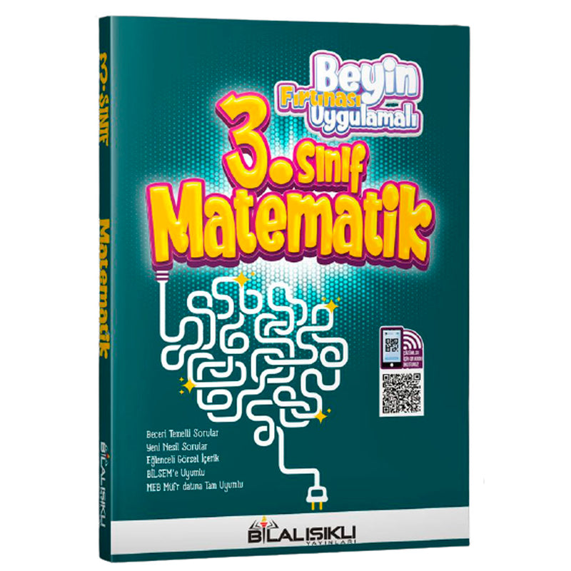 Bilal Işıklı Yayınları 3. Sınıf Matematik Beyin Fırtınası Uygulamalı