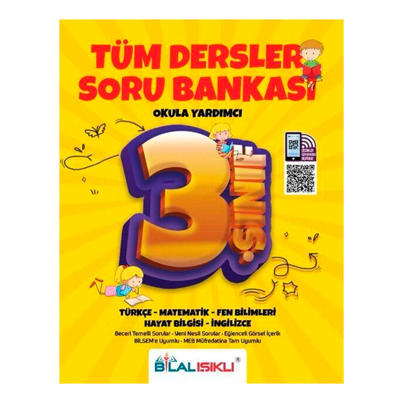 Bilal Işıklı Yayınları 3. Sınıf Tüm Dersler Soru Bankası