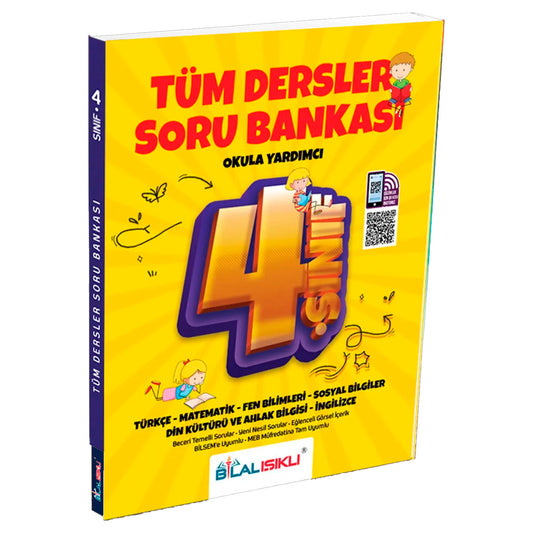 Bilal Işıklı Yayınları 4. Sınıf Tüm Dersler Soru Bankası
