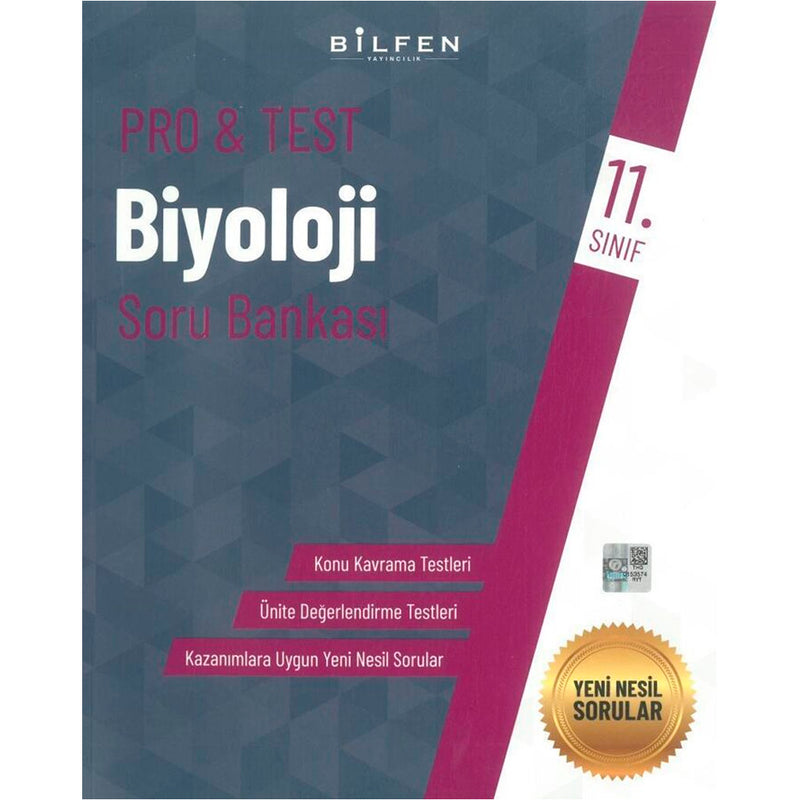 Bilfen Yayınları 11. Sınıf Biyoloji Protest Soru Bankası