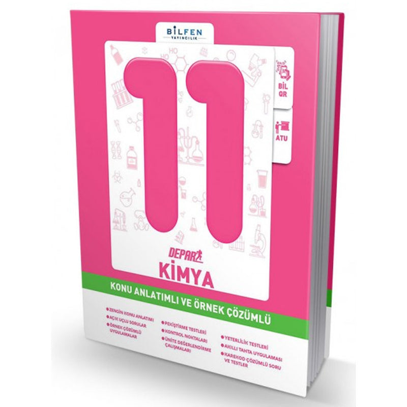 Bilfen Yayınları 11.Sınıf Kimya Depar Konu Anlatımlı ve Örnek Çözümlü