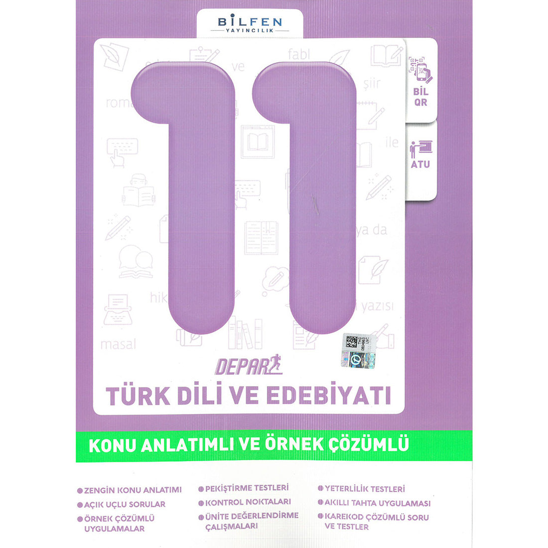Bilfen Yayınları 11.Sınıf Türk Dili ve Edebiyatı Depar Konu Anlatımlı ve Örnek Çözümlü