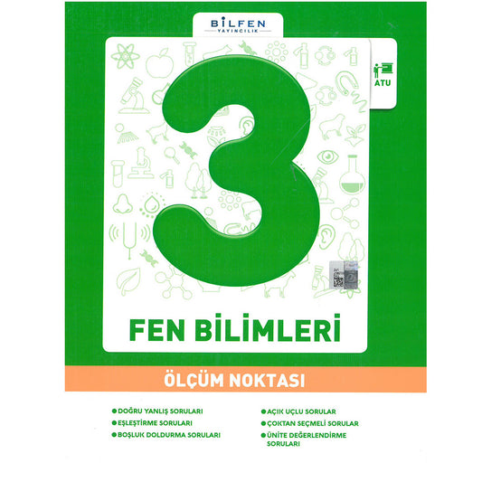 Bilfen Yayınları 3. Sınıf Fen Bilimleri Ölçüm Noktası