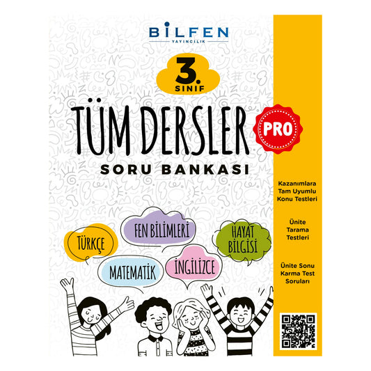 Bilfen Yayınları 3. Sınıf Pro Tüm Dersler Soru Bankası