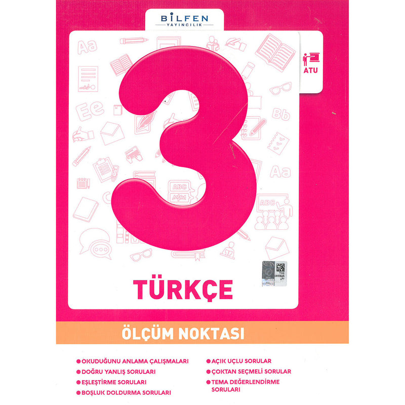 Bilfen Yayınları 3. Sınıf Türkçe Ölçüm Noktası
