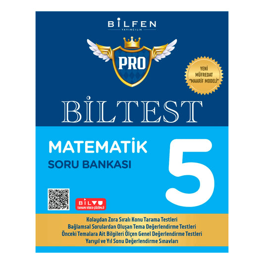 Bilfen Yayınları 5. Sınıf Biltest Matematik Soru Bankası