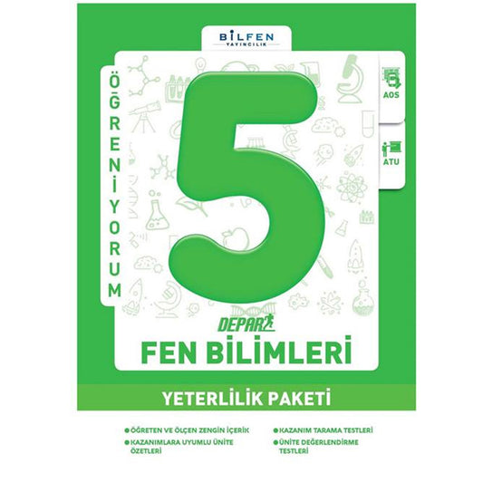 Bilfen Yayınları 5.Sınıf Fen Bilimleri Depar Yeterlilik Paketi