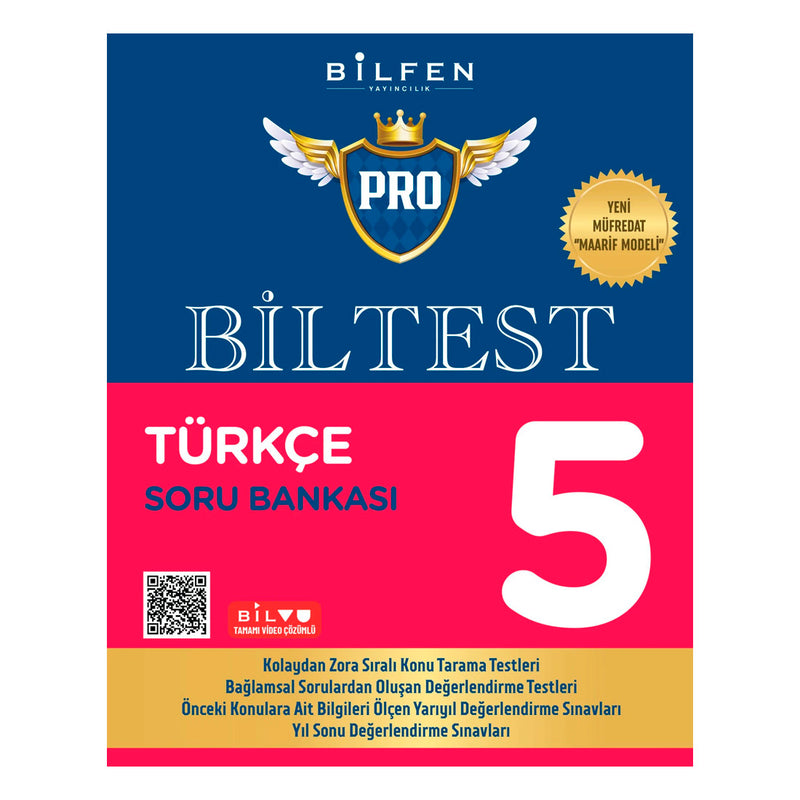 Bilfen Yayınları 5. Sınıf Pro Biltest Türkçe Soru Bankası