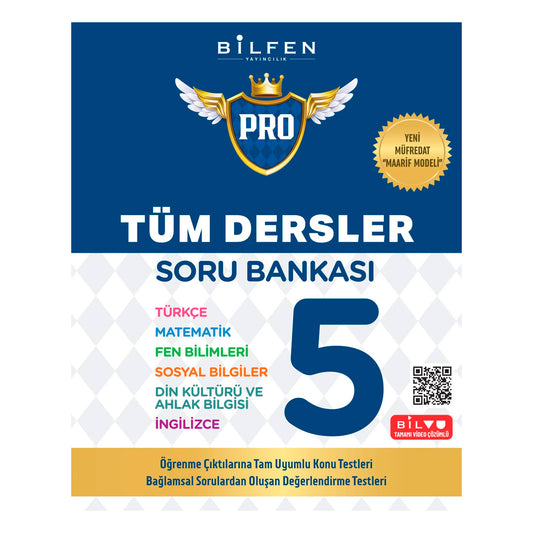Bilfen Yayınları 5. Sınıf Pro Tüm Dersler Soru Bankası