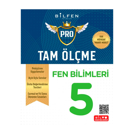 Bilfen Yayınları 5. Sınıf Tam Ölçme Pro Fen Bilimleri Etkinlikli Soru Bankası