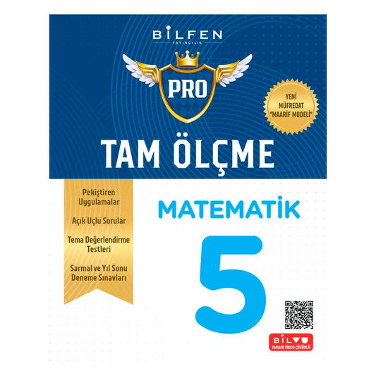 Bilfen Yayınları 5. Sınıf Tam Ölçme Pro Matematik Etkinlikli Soru Bankası