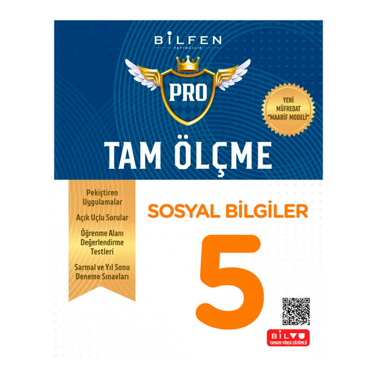 Bilfen Yayınları 5. Sınıf Tam Ölçme Pro Sosyal Bilgiler Etkinlikli Soru Bankası