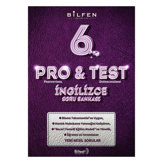 Bilfen Yayınları 6. Sınıf İngilizce Pro&Test Soru Bankası