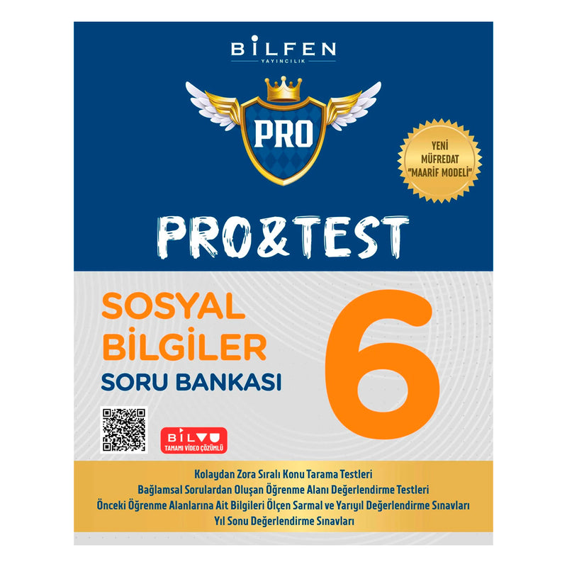 Bilfen Yayınları 6. Sınıf Pro Protest Sosyal Bilgiler Soru Bankası