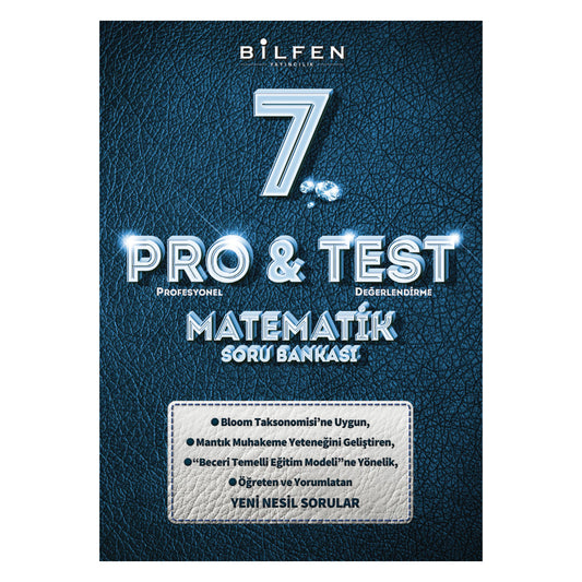 Bilfen Yayınları 7. Sınıf Matematik Pro&Test Soru Bankası
