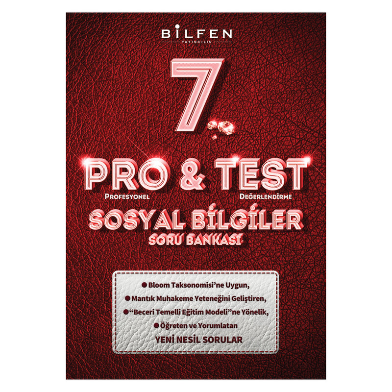 Bilfen Yayınları 7. Sınıf Sosyal Bilgiler Pro&Test Soru Bankası