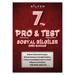 Bilfen Yayınları 7. Sınıf Sosyal Bilgiler Pro&Test Soru Bankası