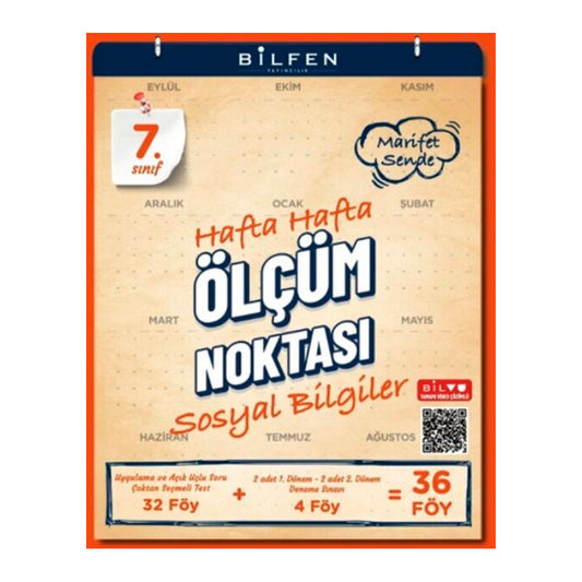 Bilfen Yayınları 7. Sınıf Sosyal Bilimler Ölçüm Noktası Soru Bankası