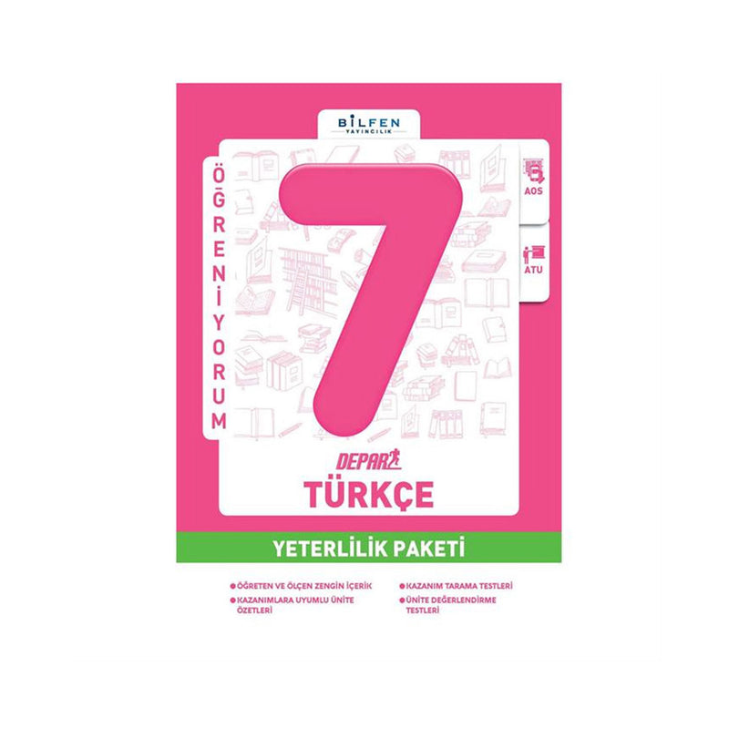 Bilfen Yayınları 7.Sınıf Türkçe Depar Yeterlilik Paketi