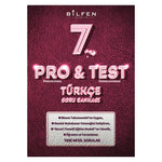 Bilfen Yayınları 7. Sınıf Türkçe Pro&Test Soru Bankası