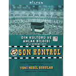 Bilfen Yayınları 8. Sınıf Din Kültürü ve Ahlak Bilgisi Son Kontrol 8'li Deneme Seti