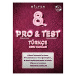 Bilfen Yayınları 8. Sınıf Türkçe Pro&Test Soru Bankası