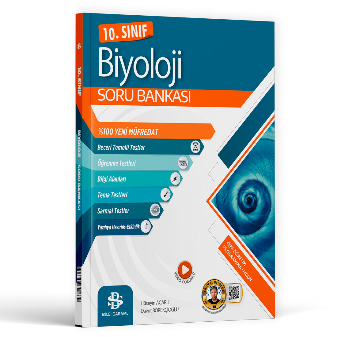 Bilgi Sarmal Yayınları 10. Sınıf Lise 2 Biyoloji Soru Bankası Test Kitabı