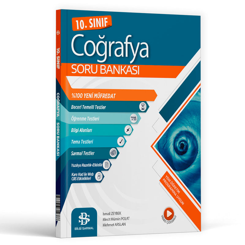 Bilgi Sarmal Yayınları 10. Sınıf Lise 2 Coğrafya Soru Bankası Test Kitabı