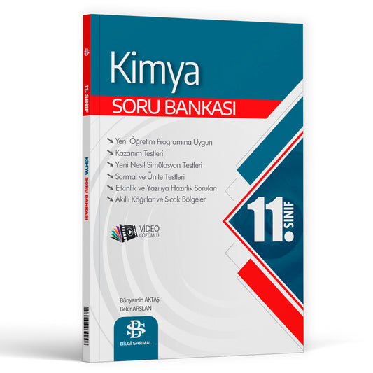 Bilgi Sarmal Yayınları 11. Sınıf Kimya Soru Bankası