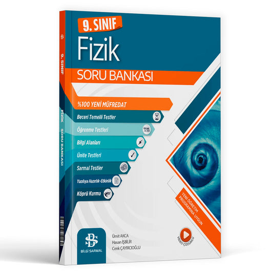 Bilgi Sarmal Yayınları 9. Sınıf Lise 1 Fizik Soru Bankası Test Kitabı