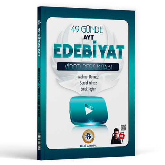 Bilgi Sarmal Yayınları AYT Edebiyat 49 Günde Video Ders Kitabı