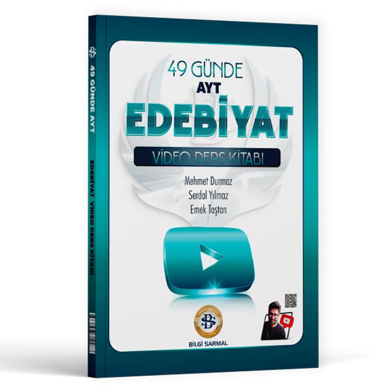 Bilgi Sarmal Yayınları AYT Edebiyat 49 Günde Video Ders Kitabı