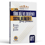 Bilgi Sarmal Yayınlartı AYT Türk Dili ve Edebiyatı Sosyal Bilimler 1 Yıldızlar Yarışıyor 10 lu Branş Denemeleri