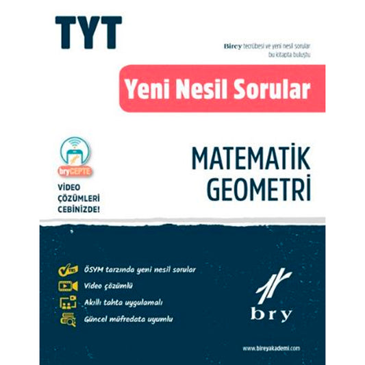 Birey Yayınları TYT Matematik Geometri Soru Bankası