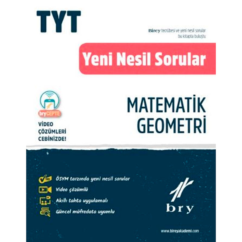 Birey Yayınları TYT Matematik Geometri Soru Bankası
