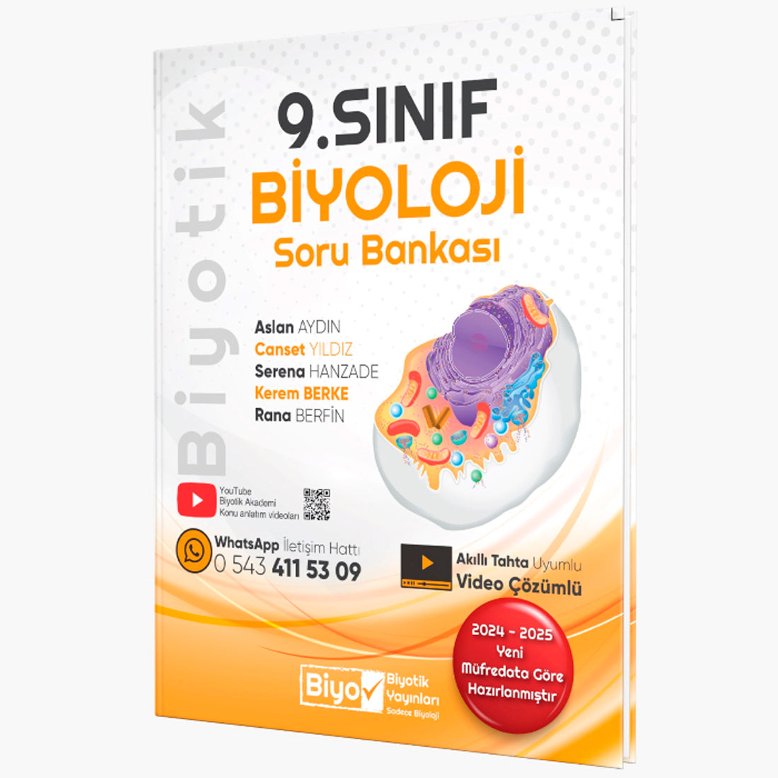 Biyotik Yayınları 9. Sınıf Biyoloji Biyotik Soru Bankası
