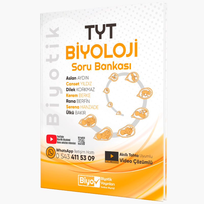 Biyotik Yayınları TYT Biyoloji Biyotik Soru Bankası
