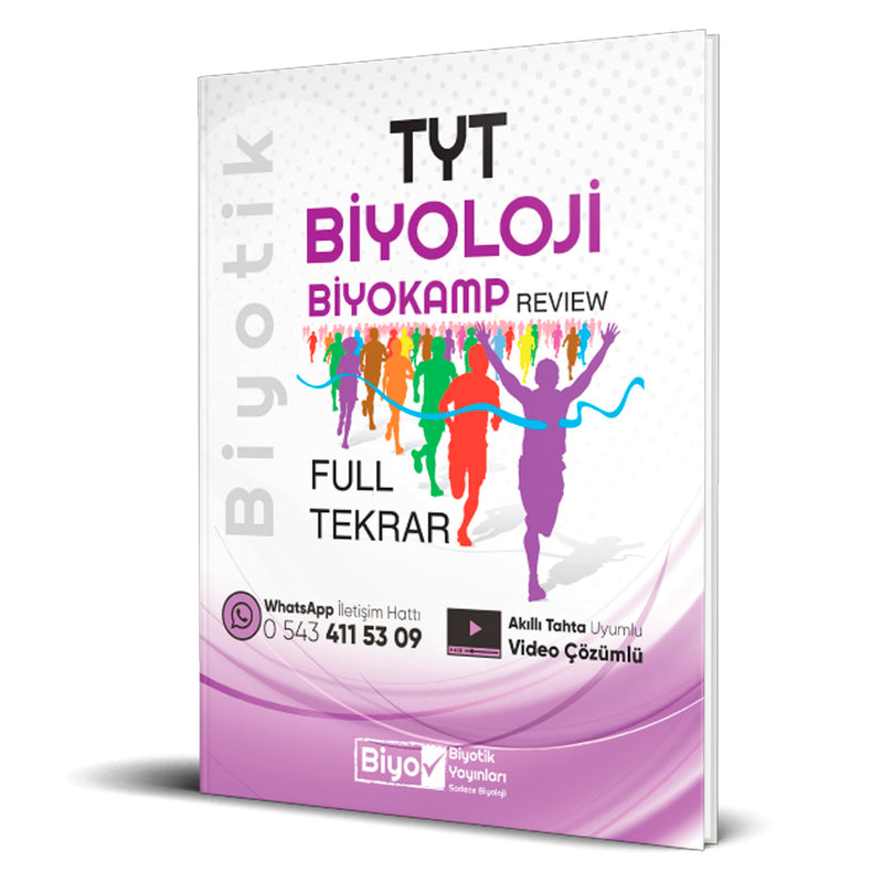 Biyotik Yayınları TYT Biyoloji Full Tekrar Biyokamp