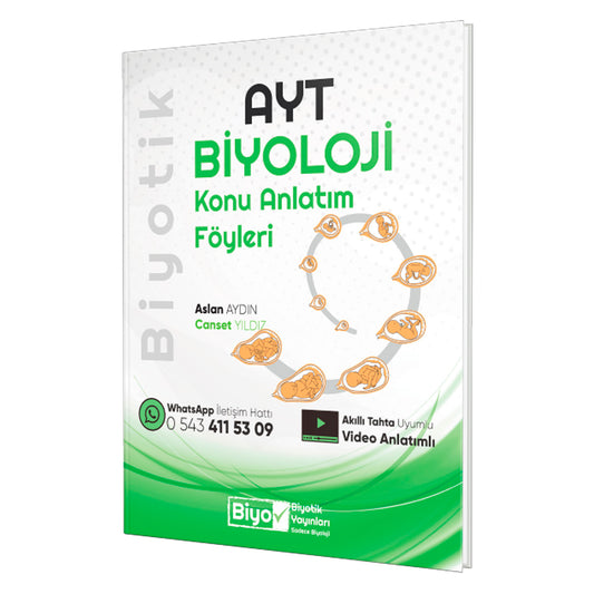 Biyotik Yayınları YKS AYT Biyoloji Konu Anlatım Föyü