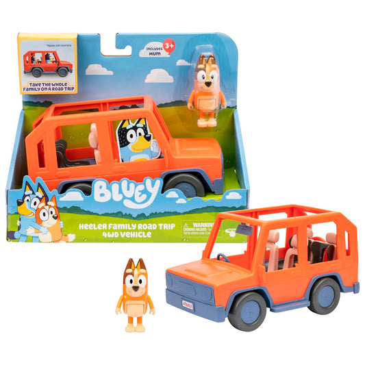 Bluey 4X4 Büyük Araç Ve Chilli Figür Set 17661