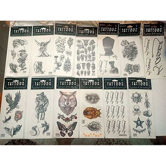 Bonbon Dövme Sticker - Geçici Çocuk Dövmesi ve Eğlenceli Vücut Sanatı