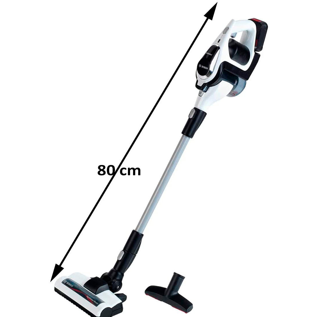 Bosch Oyuncak Sesli Işıklı Beyaz Elektrik Süpürgesi 6812