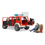 Bruder Jeep Wrangler Rubicon İtfaiye Ve İtfaiyeci 2528