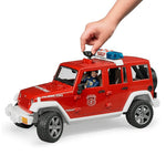Bruder Jeep Wrangler Rubicon İtfaiye Ve İtfaiyeci 2528