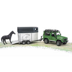 Bruder Land Rover Arazi Aracı ve At Nakil Aracı 2592